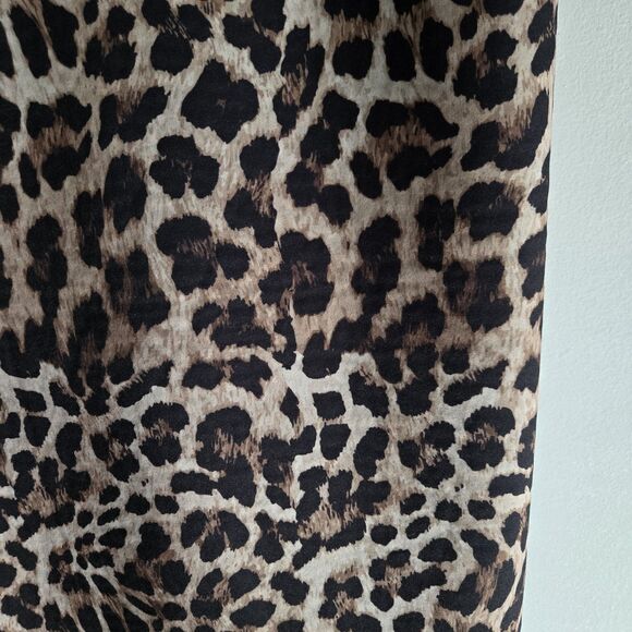 DHRUV KAPOOR Leopard Scuba Mini Dress Women's Size M - Picture 4 of 7